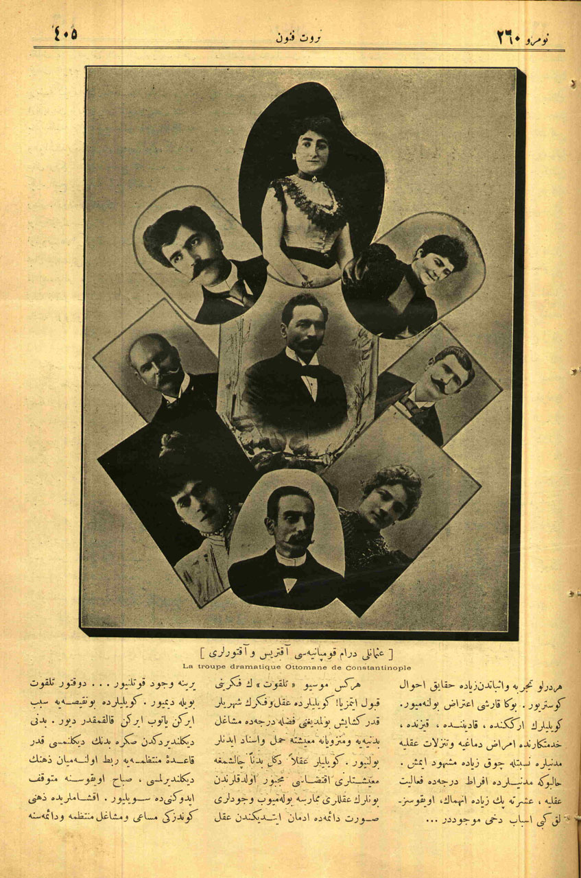 Osmanlı Dram Kumpanyası Aktris ve Aktörleri